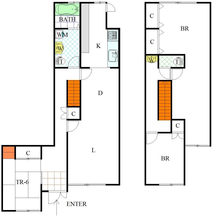 rent-renovated-house-in-maborikaigan-house-6-mins-walk-to-the-kq-otsu