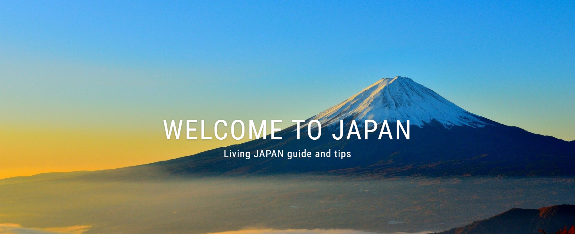 Living JAPAN guide and tips